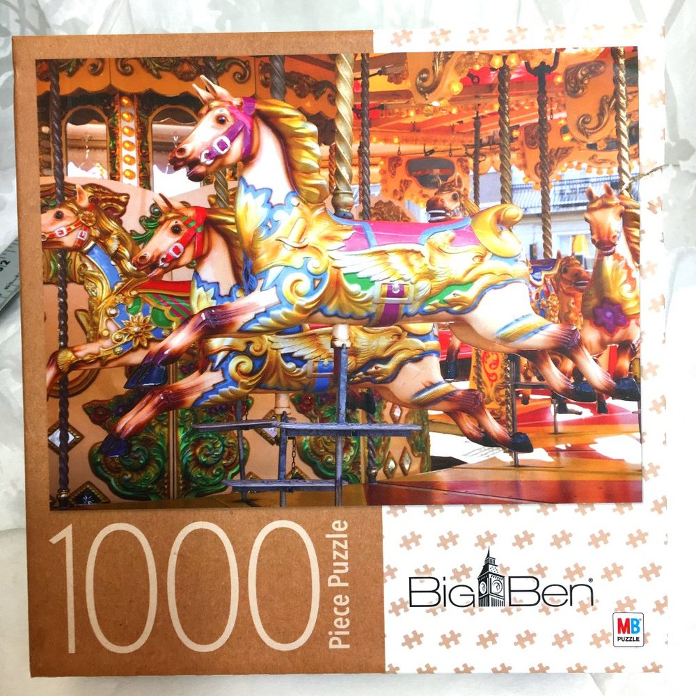 Big Ben Carousel Horse puzzle NIB